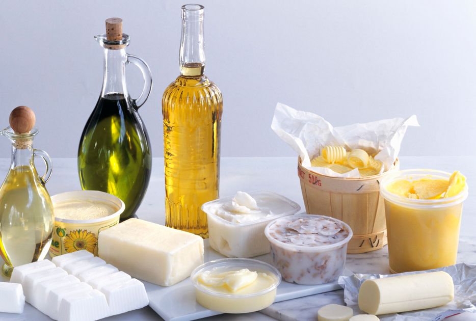 Matvaregruppe: smør, margarin og olje