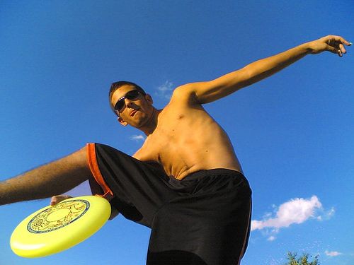 frisbee fristyle.foto.