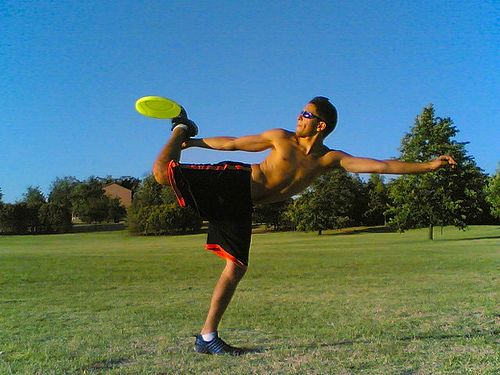 frisbee fristyle.foto.