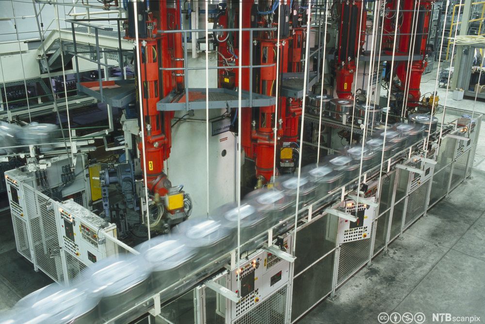 Motor drevet av PLS. Foto.