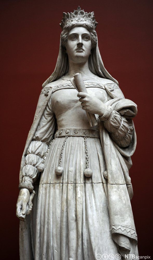 Bilde av dronning Margrete 1