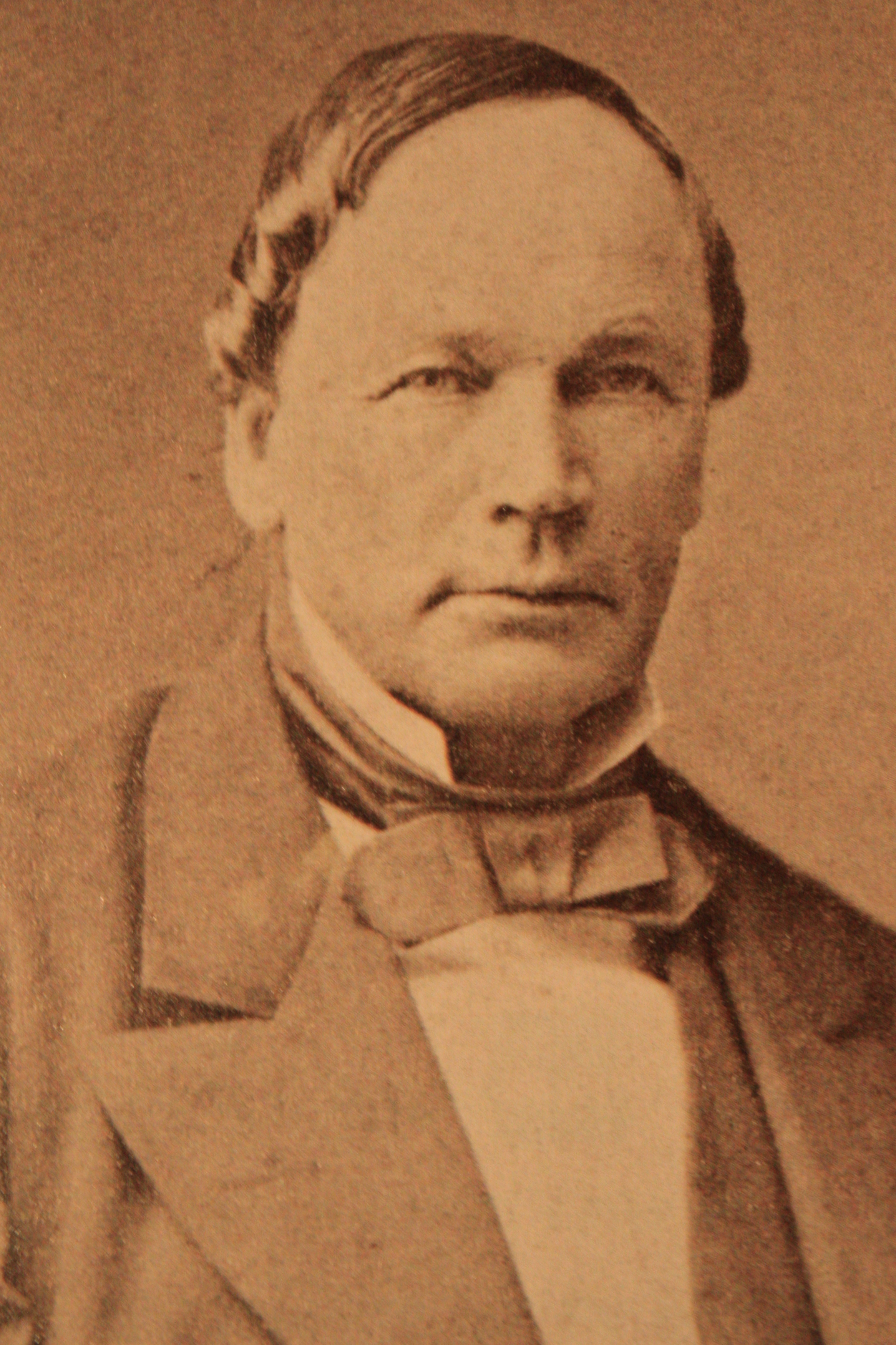 Portrett av Knud Knudsen. Foto. 