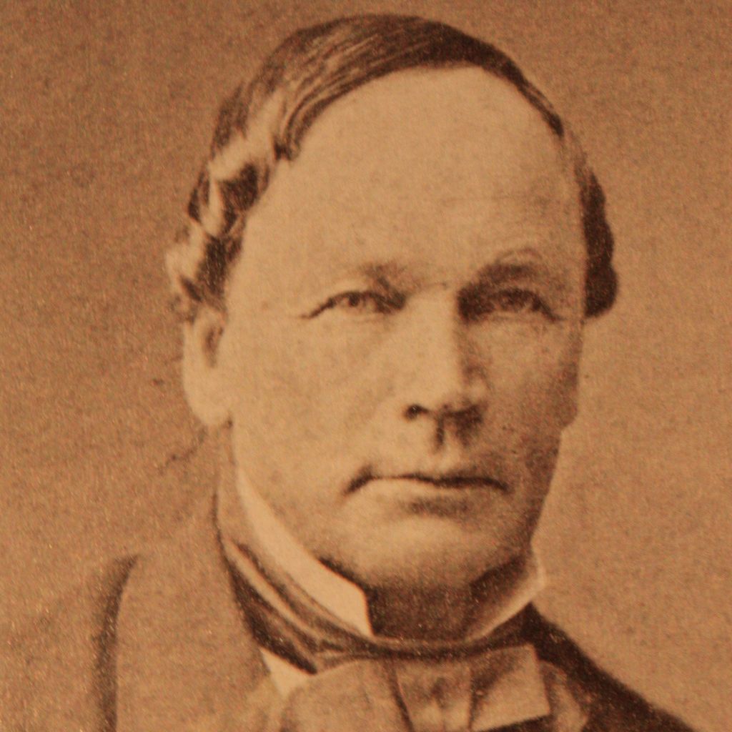 Portrett av Knud Knudsen. Foto.