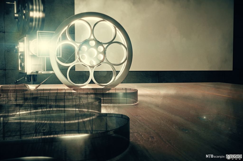 Gammel filmrull. Foto.