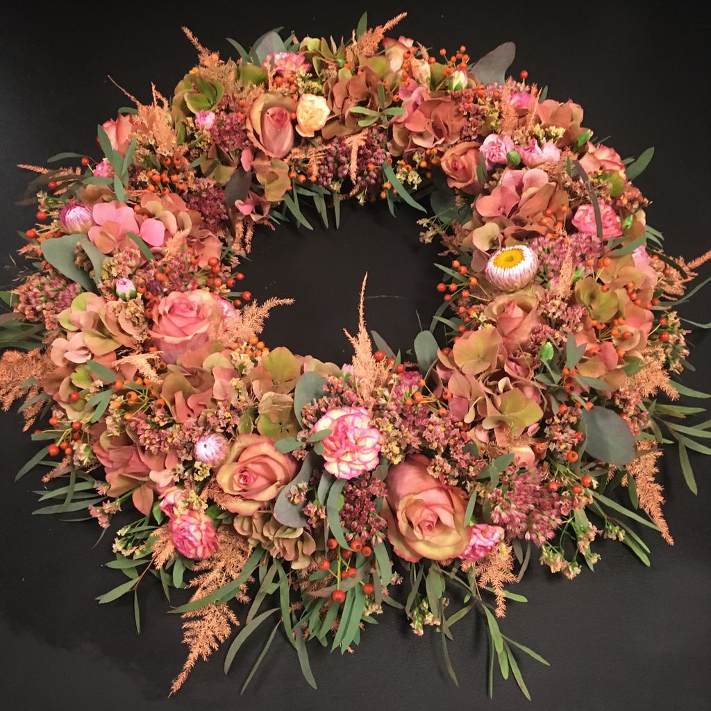 Blomsterkrans. Foto.