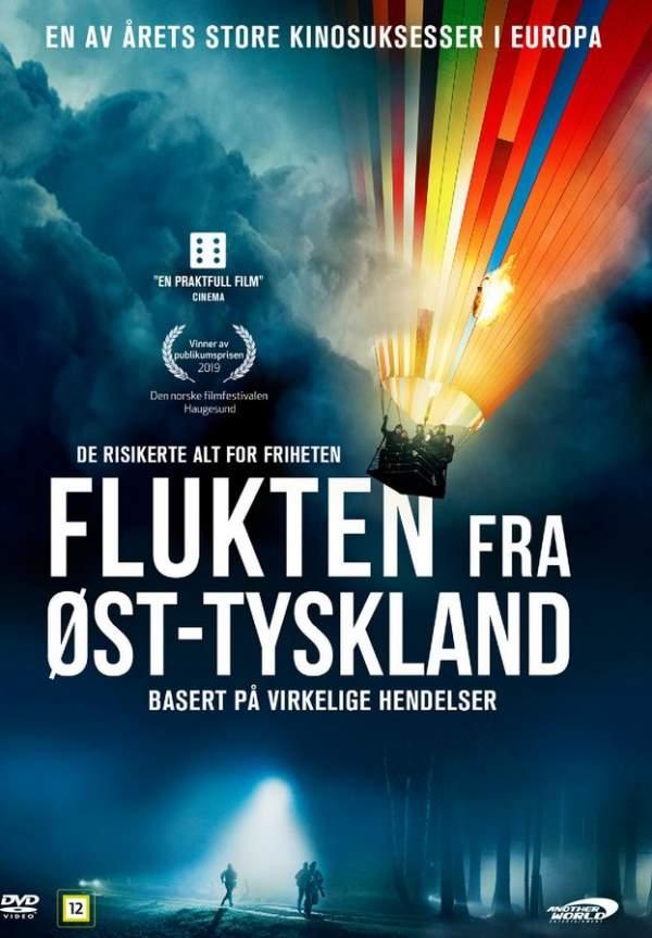 Flukten fra Øst-Tyskland. Filmplakat.
