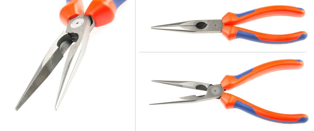 Nebbtang, flat. Foto.