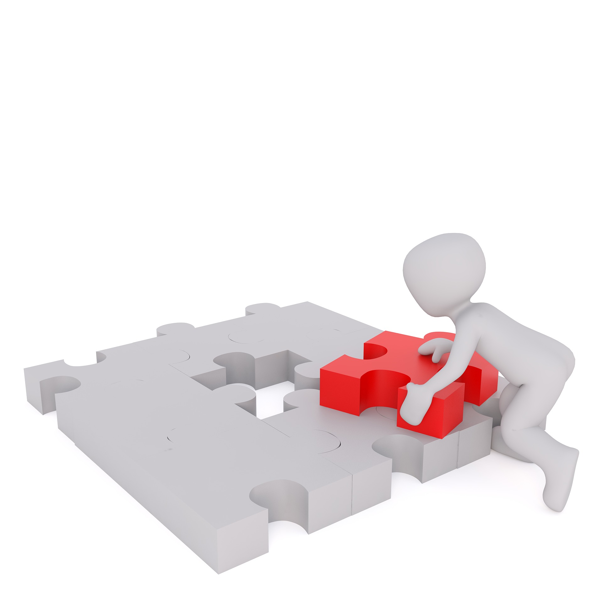 Person pusler. Illustrasjon.