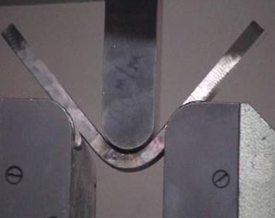 Bøyeprøving. Foto.