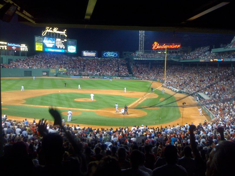 Boston Red Socks Stadion. Photo.