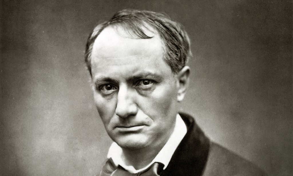 Portrett av Charles Baudelaire. Foto.