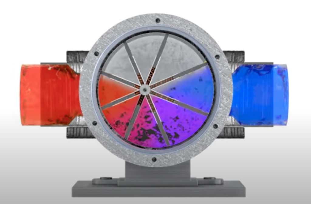 Vingepumpe. Illustrasjon