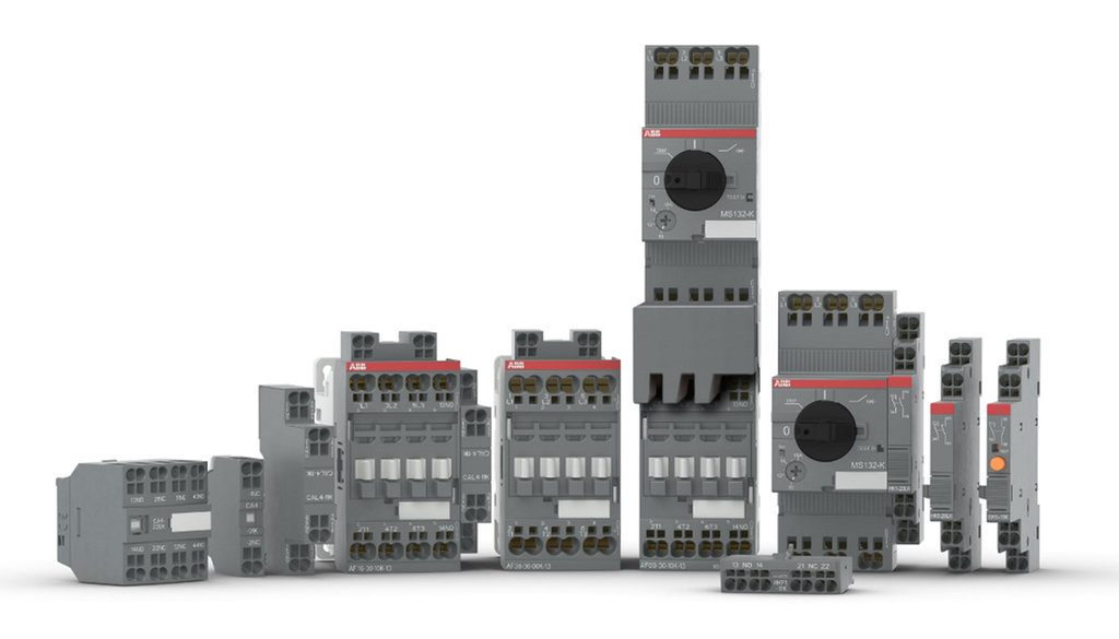 Eit utval av komponentar for motorstyring. Foto.