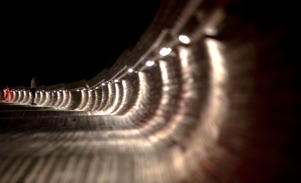 Bølger av lys. Foto.