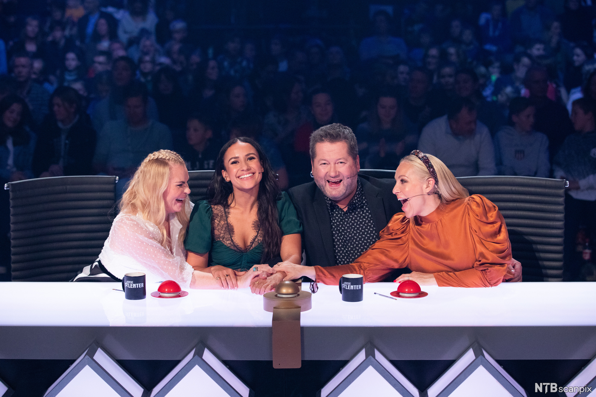 Dommerne i Norske Talenter 2019. Foto