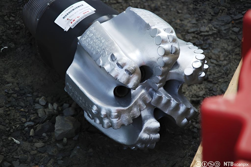 PDC borekrone. Foto.