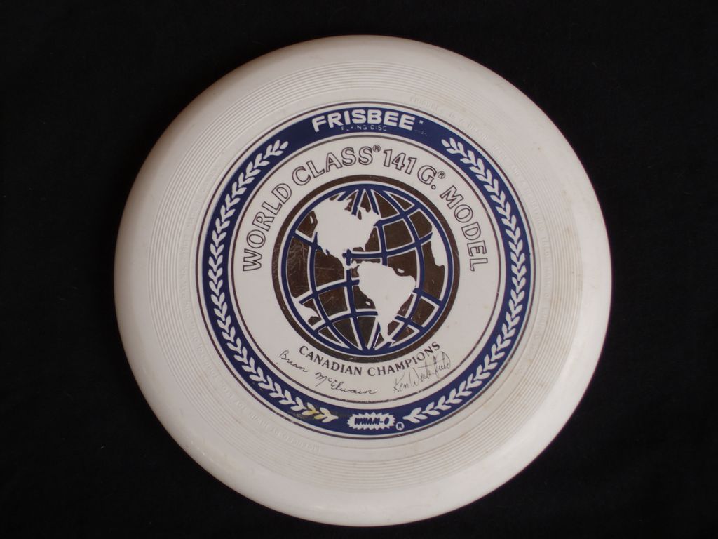 Frisbee disk. Foto.