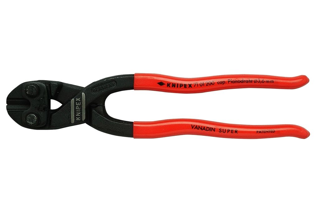 Sideavbiter til herdet tråd. Foto.