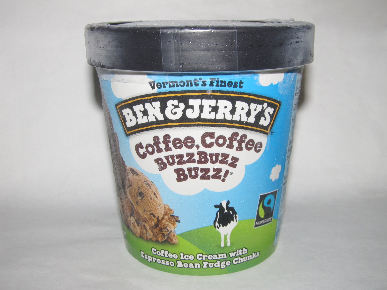 Iskrem i boks fra Ben & Jerry’s. Foto.