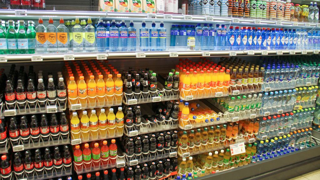 Mange slags brus hos Meny Lagunen.