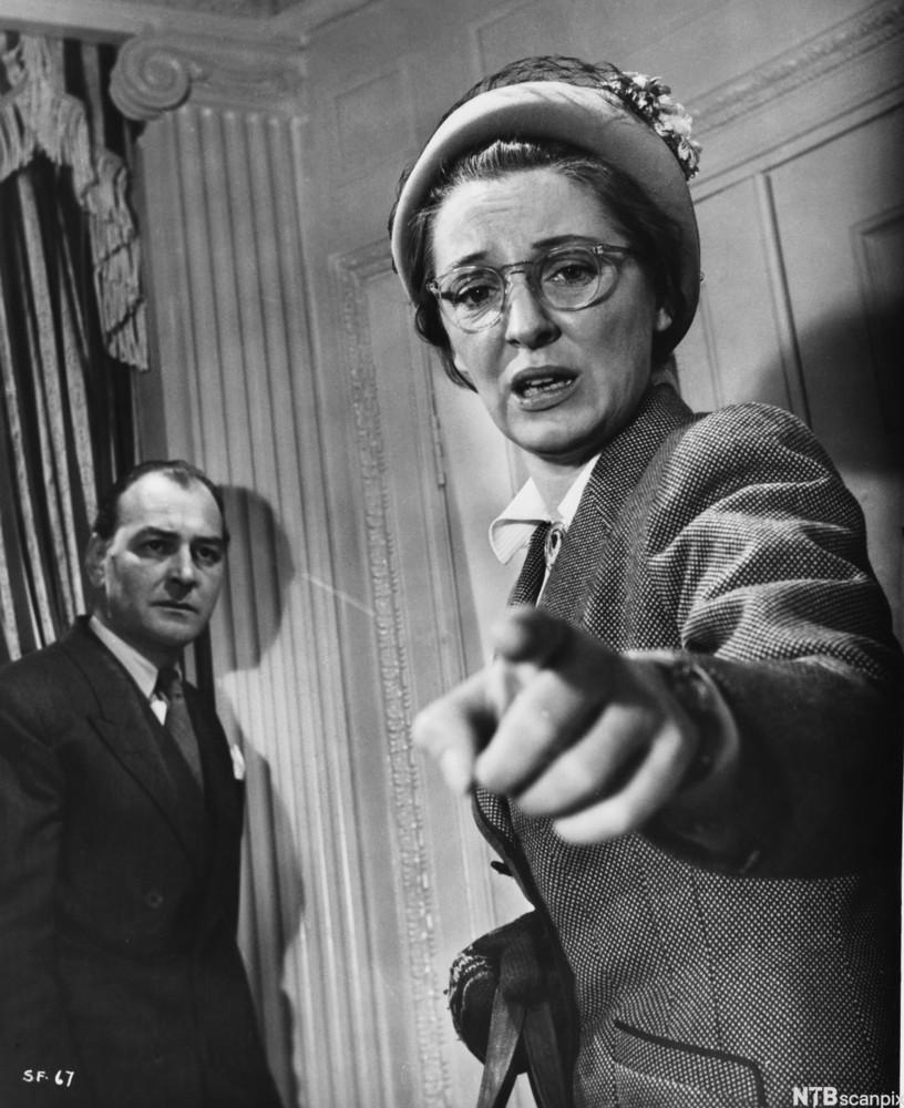 Kay Walsh i filmen Stage Fright. Foto.