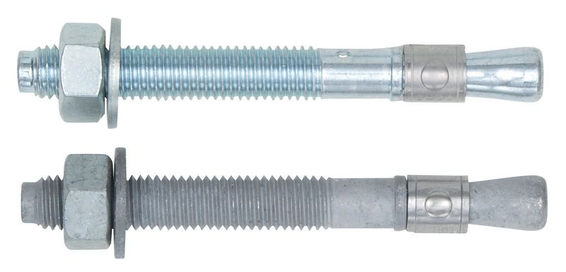 To ekspansjonsboltar. Foto.