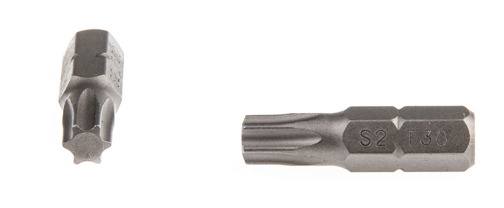 Torxbits T30. Foto.