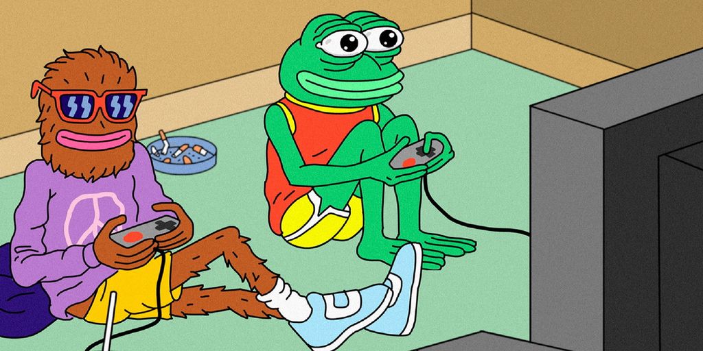 Utsnitt frå filmen" Feels good man". Animasjon