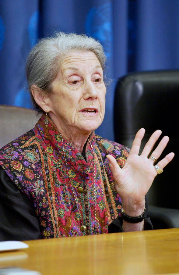Nadine Gordimer. Photo.