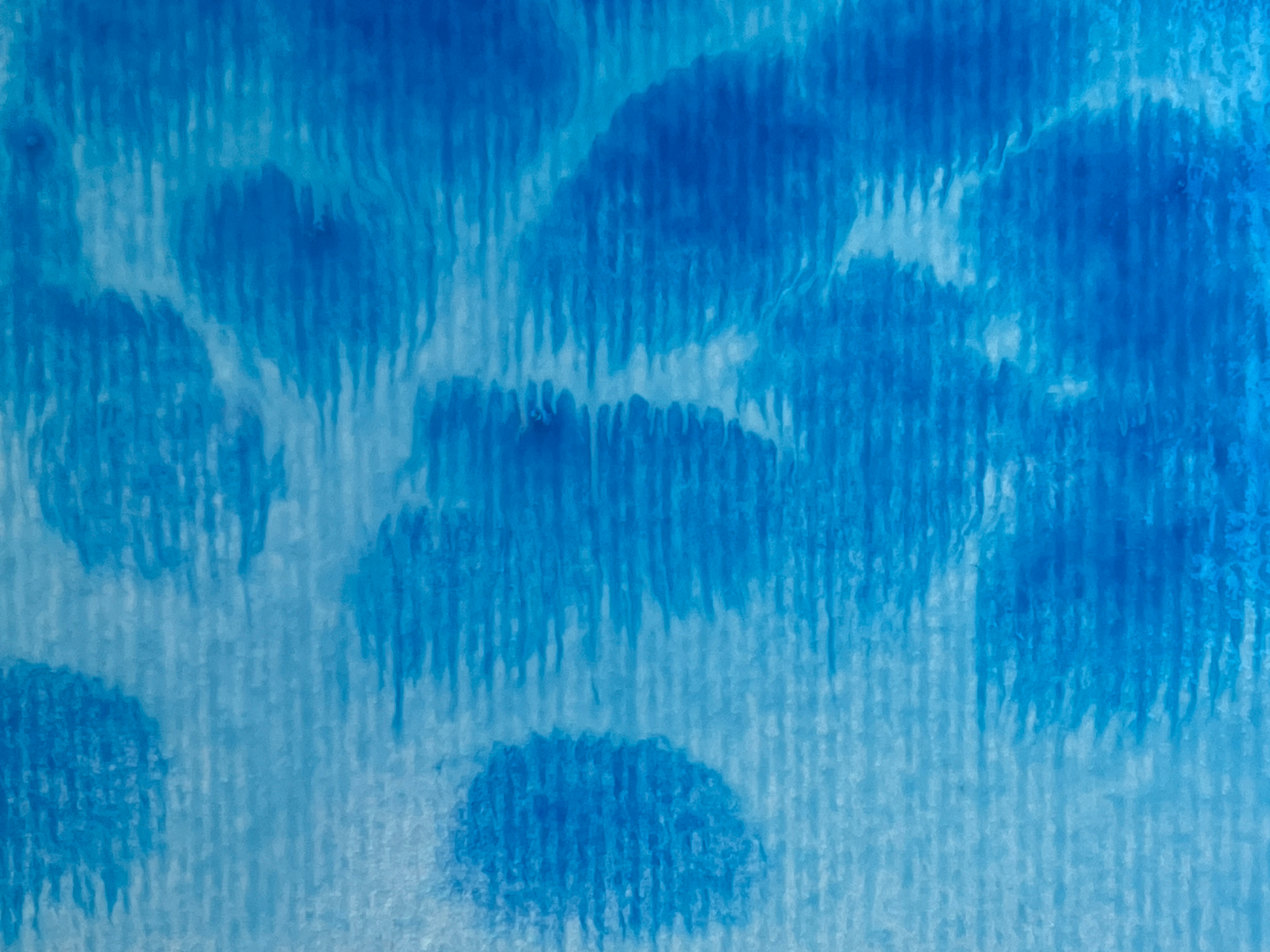 Detalj frå eit måleri. Illustrasjon.