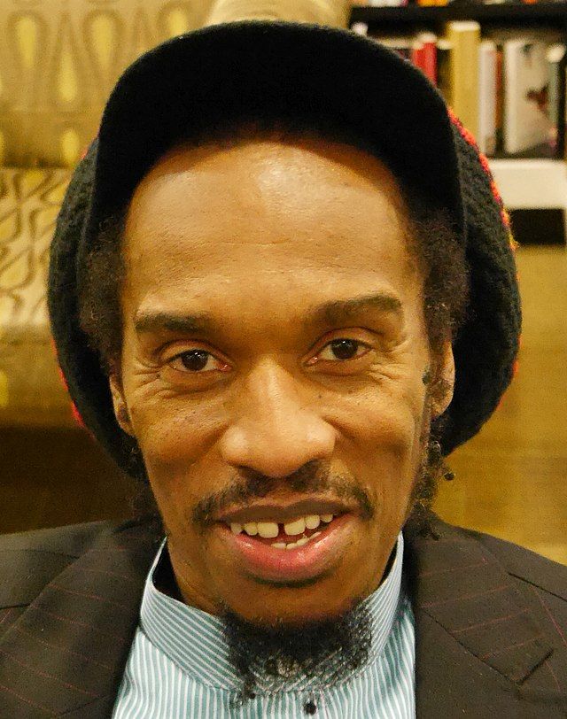 Portrait of the British-Jamaican author Benjamin Zephaniah. Photo.