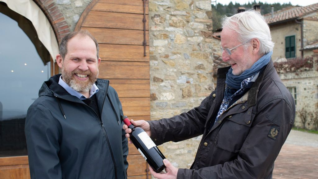 Truls Svendsen og Eyvind Hellstrøm. Foto.
