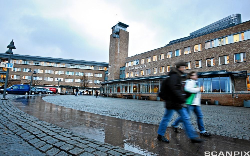 Rikshospitalet i Oslo. Foto.