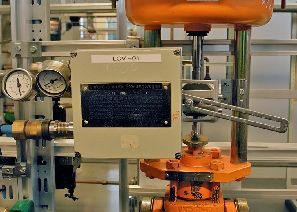 Reguleringsventil. Foto.