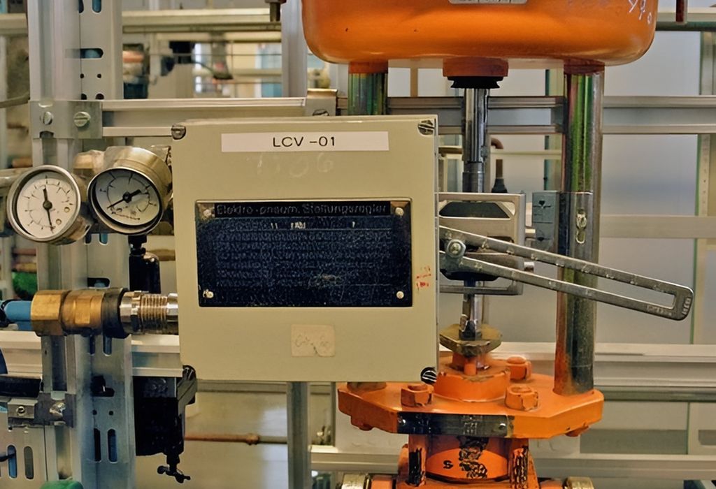 Reguleringsventil. Bilde.