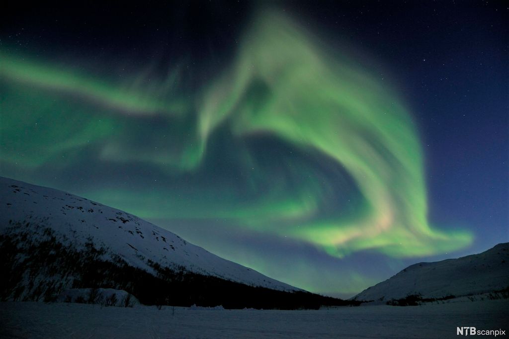 Nordlys. Foto. 