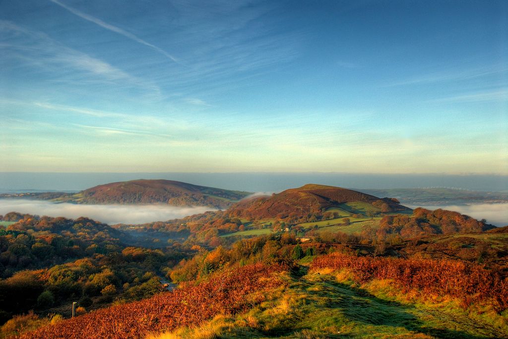 Taff Valley, Craig Yr Allt and the Garth, Wales