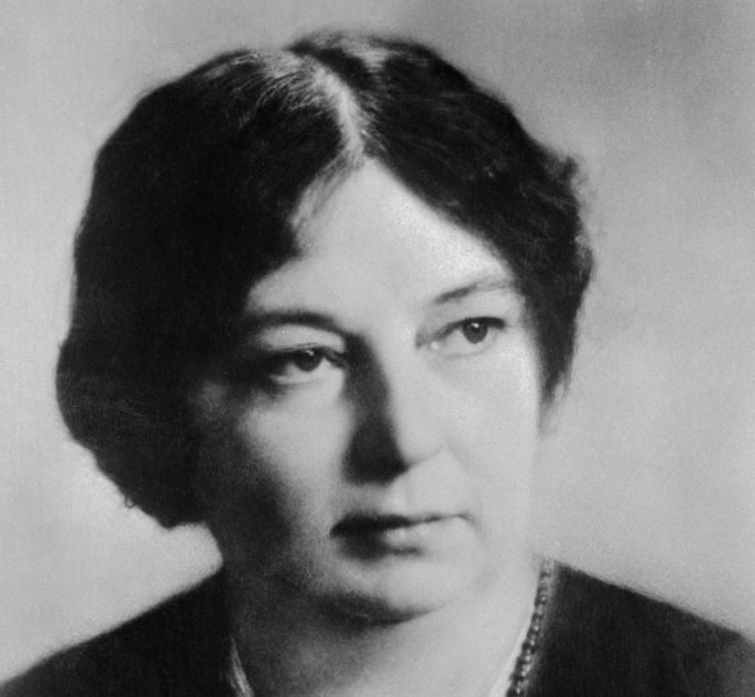 Portrett av Sigrid Undset. Foto.