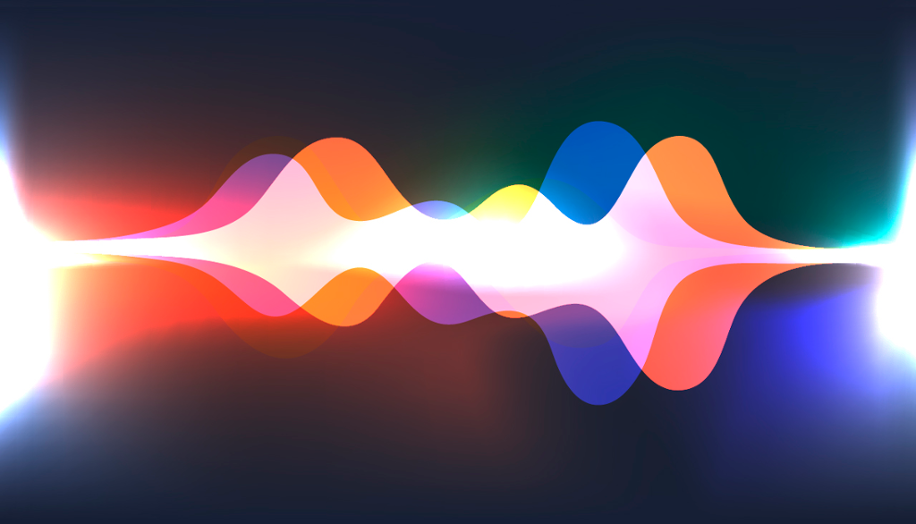 Abstrakt gjengivelse av lydbølger av stemmebruk i farger. Grafisk.