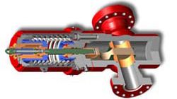 HY Hydraulic Actuator. Illustrasjon.