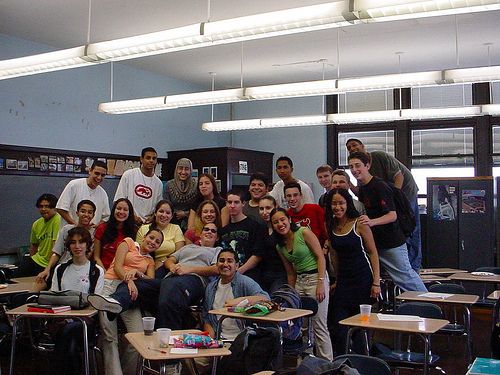 A class. Photo.