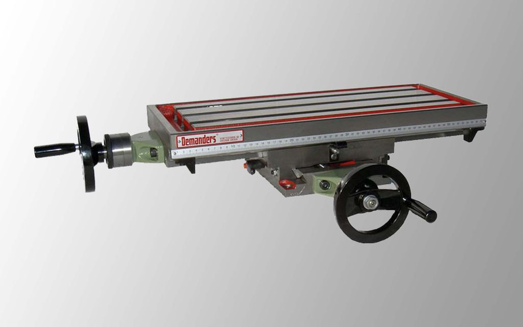 Fresebord for søylebormaskinar. Foto.