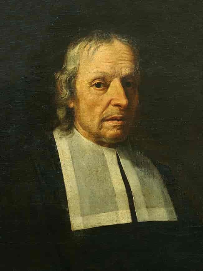 Portett av Marcello Malphigi. Maleri.