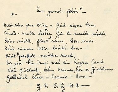 Historisk dokument fra en rettsprotokoll mot en trollkvinne i 1652. Dokumentet er håndskrevet. Kilde. 