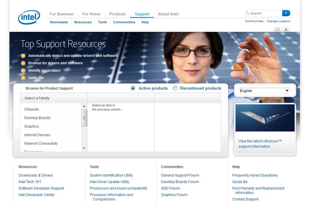 Skjermdump av ei heimeside. Foto.