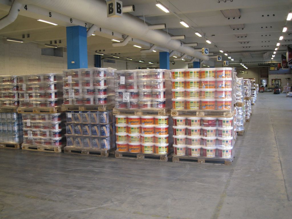 Malingspann med krympefilm