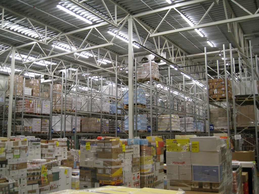 Hver plass har sin egen lageradresse (lokasjon)