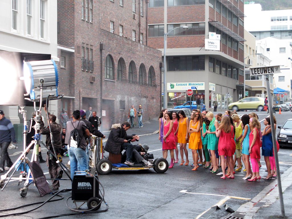 Film Shoot. Foto.