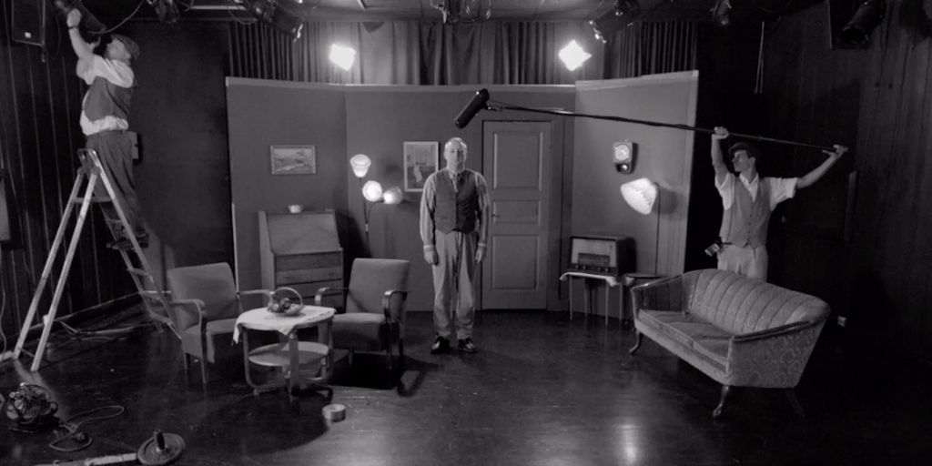 Utsnitt fra miniserien Filmkjøkkenet. Foto.