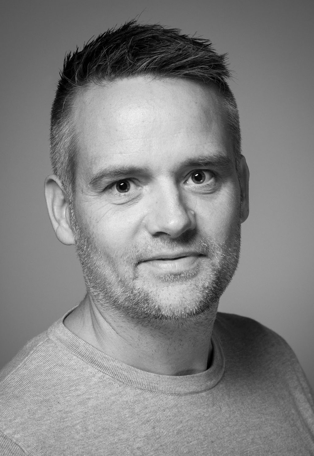 Portrettbilde av en mann. Foto